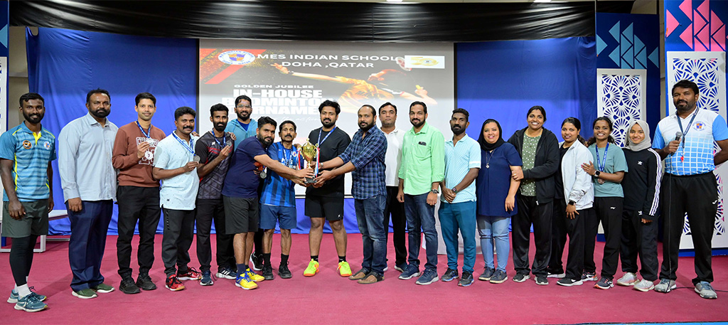 GOLDEN JUBILEE YEAR OF MES MARKED WITH BADMINTON TOURNAMENT