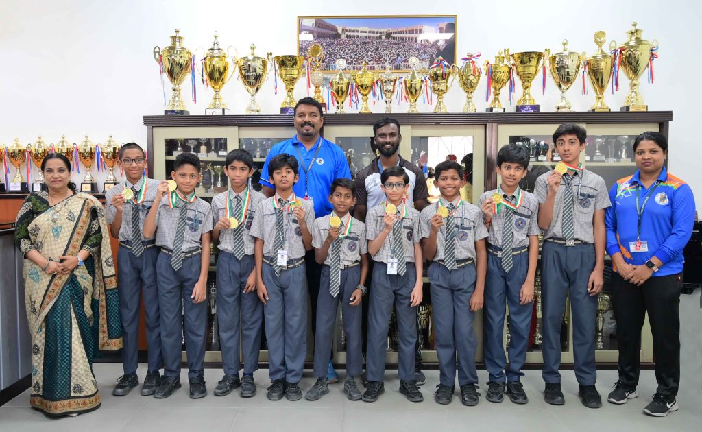 UNASSAILABLE WIN FOR MES AT CBSE QATAR CLUSTER KHO-KHO CHAMPIONSHIP