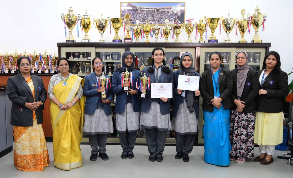 MES STUDENTS WIN ACCOLADES AT ICBF-HAJIKKA MEMORIAL ESSAY WRITING COMPETITION