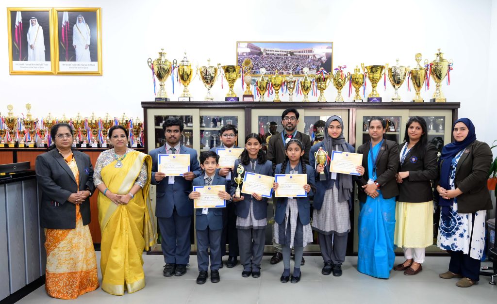 M.E.S STUDENTS SHINE AT INTER- SCHOOL SPELLING BEE CONTEST