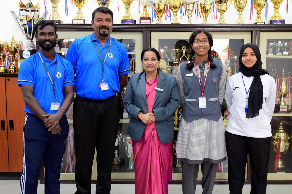 M.E.S STUDENT GOT SELECTED TO REPRESENT QATAR WOMEN’S CRICKET SQUAD IN BILATERAL SERIES AGAINST THE BAHRAIN