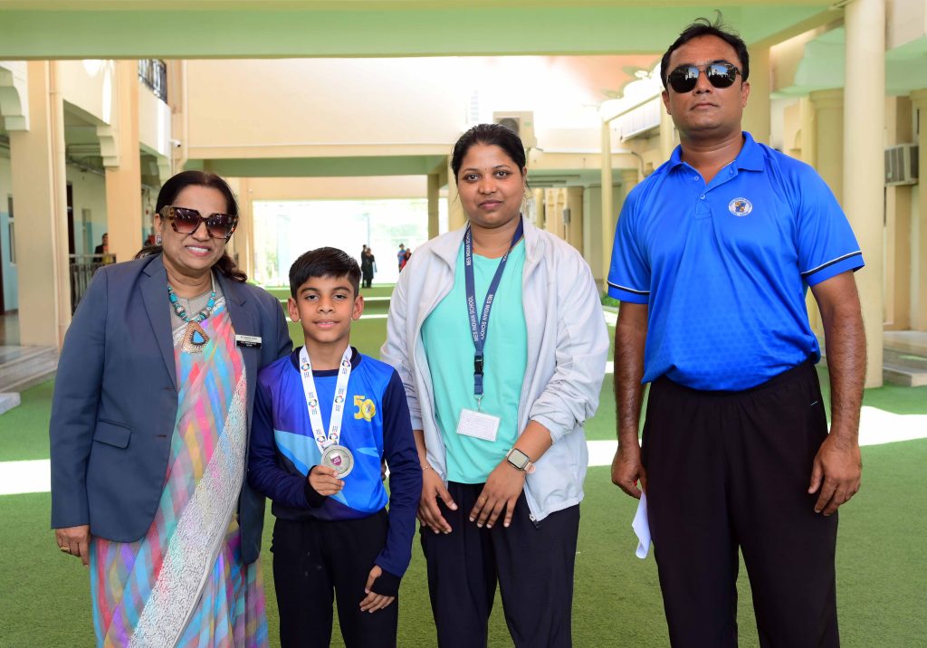 MES YOUNG GYMNAST SHOWCASES SPECTACULAR PERFORMANCE AT SOP