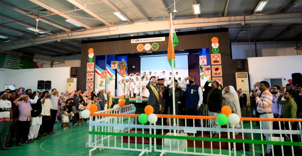 M.E.S CELEBRATES 79TH INDIAN INDEPENDENCE DAY WITH PATRIOTIC ZEAL