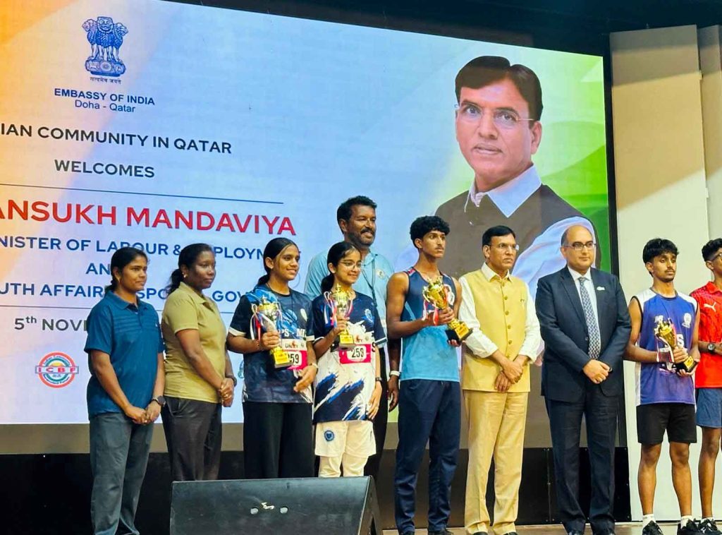 M.E.S TRIUMPHS IN QATAR’S UNITY RUN MARATHON