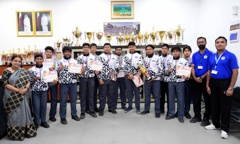 M.E.S INDIAN SCHOOL CLINCHES FIRST RUNNER-UP TITLE WITH STELLAR TOURNAMENT PERFORMANC