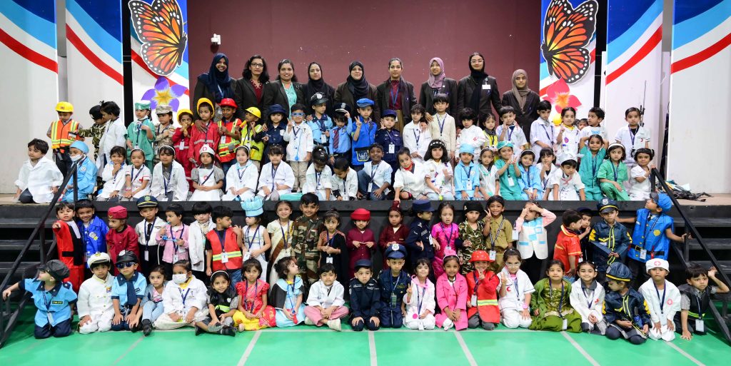 Dress Up Day Celebration at MES Indian School Evening Shift