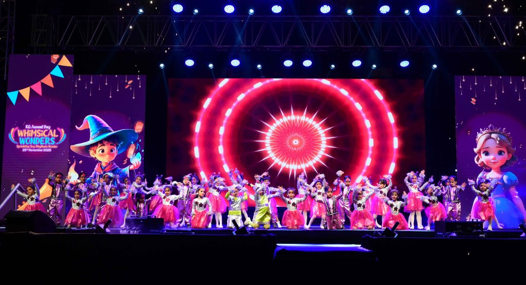 M.E.S KINDERGARTEN HOSTS ENCHANTING K.G DAY CELEBRATIONS WITH ‘WHIMSICAL WONDERS’ AS THEME