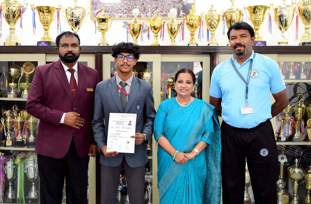 NATIONAL GLORY FOR M.E.S AS MES SPRINTER WINS PRESTIGIOUS HONOUR AT NATIONAL SCHOOL GAMES 2025