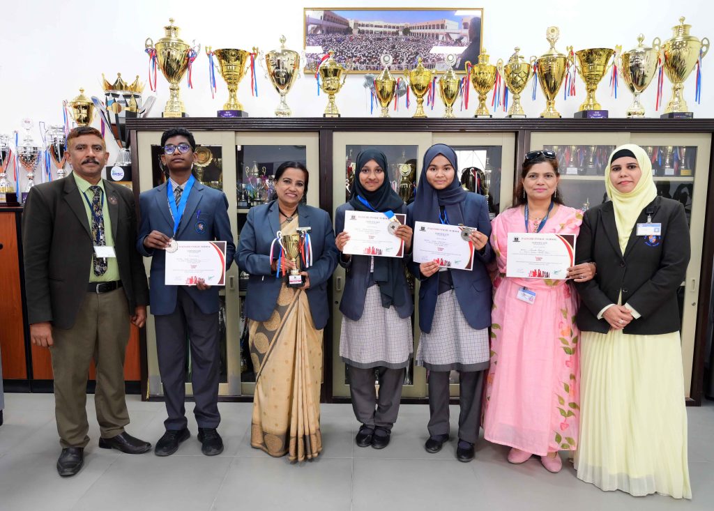 TRIUMPH OF KNOWLEDGE: M.E.S INDIAN SCHOOL SHINES AT QATAR HISTORY QUIZ