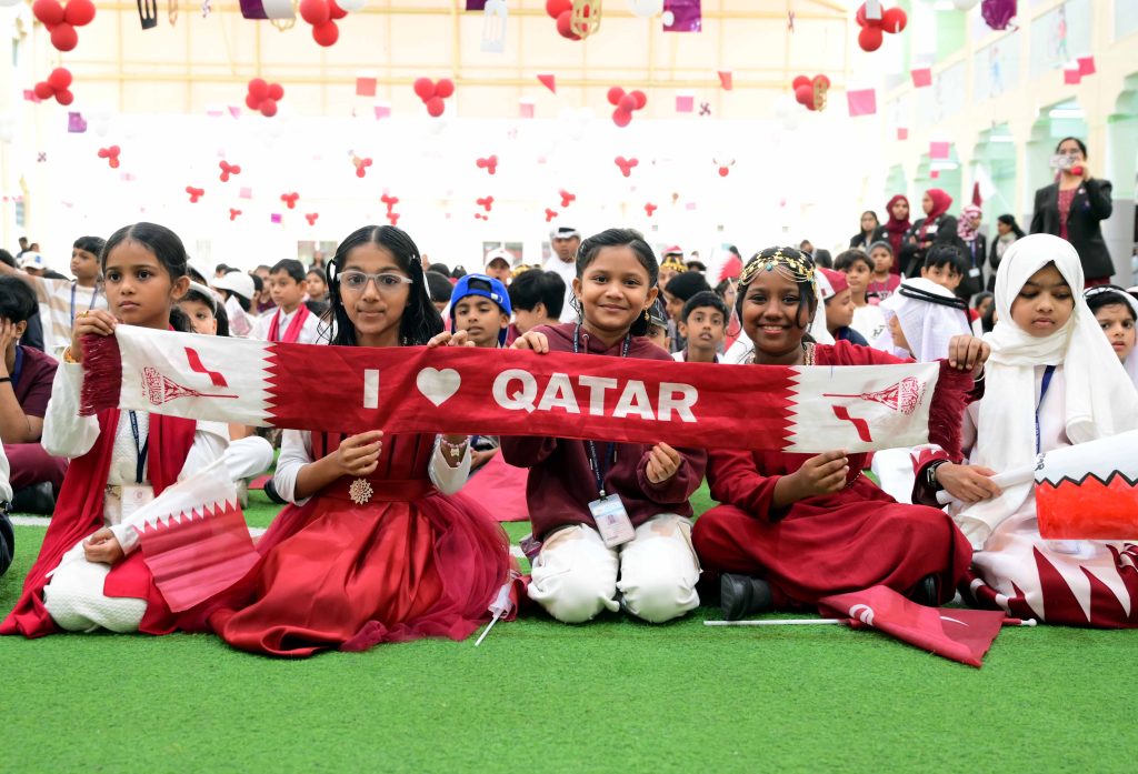 M.E.S Indian School Evening Shift celebrates Cultural Harmony with Grand Qatar-Inspired Celebration