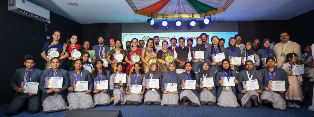 M.E.S STUDENTS AND TEACHERS FETED BY MALAYALI SAMAJAM FOR OUTSTANDING PERFORMANCE IN CLASS 10 CBSE EXAMINATION
