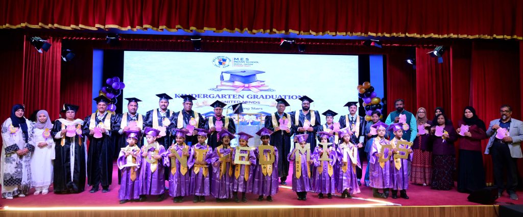 First Ever KG Graduation Day Celebrated at M.E.S. Indian School (Evening Shift)