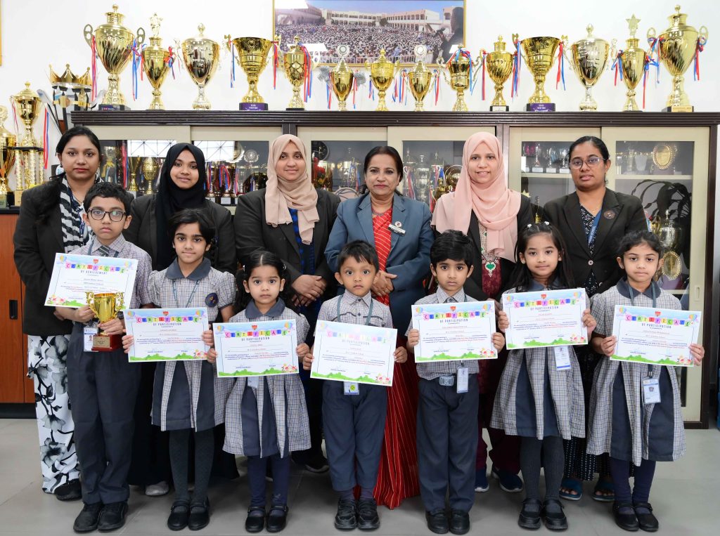 M.E.S PUPIL EXCELS AT COMPETITIVE INTERSCHOOL SPELL BEE CONTEST