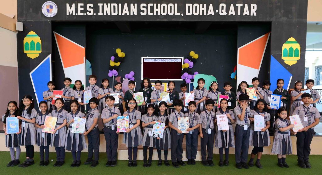 Release of Class Magazines at M.E.S. Indian School (Evening Shift)