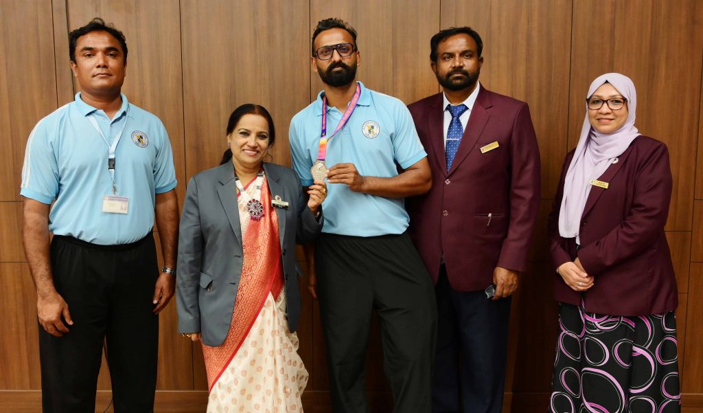 M.E.S STAFF BRINGS NATIONAL GLORY TO KERALA IN HANDBALL CHAMPIONSHIP
