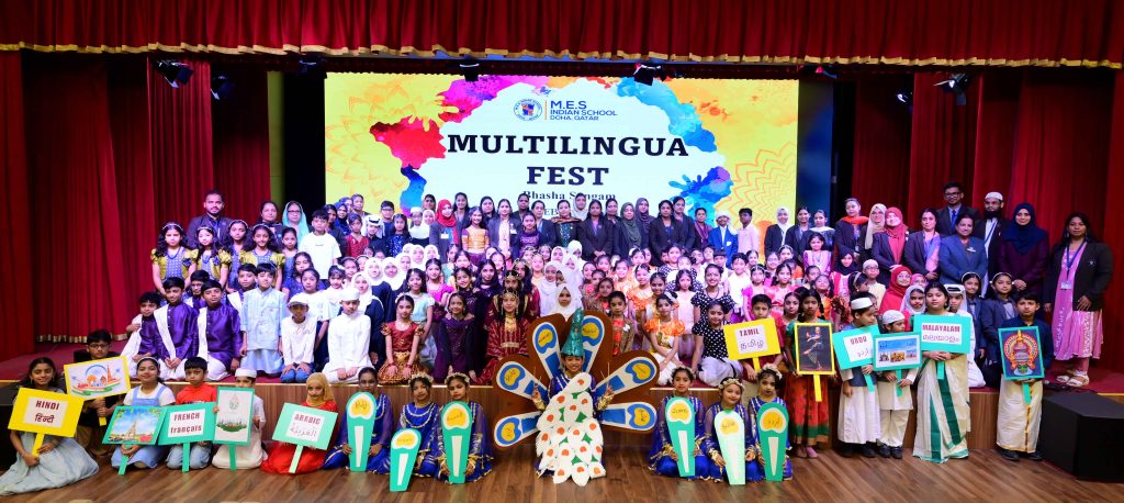 M.E.S JUNIOR SECTION HOSTS MULTILINGUAL FEST WITH GRANDEUR AND UNITY