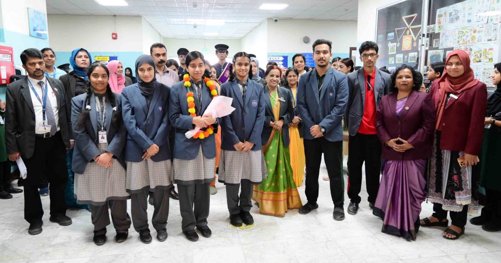 RED CARPET WELCOME ACCORDED TO GRADE X TOPPERS AT M.E.S