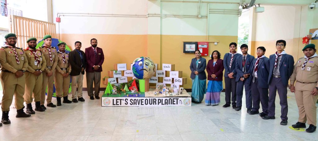 MISSION GREEN TREE EMPOWERS YOUNG MINDS AT M E S DURING WORLD EARTH DAY OBSERVANCE
