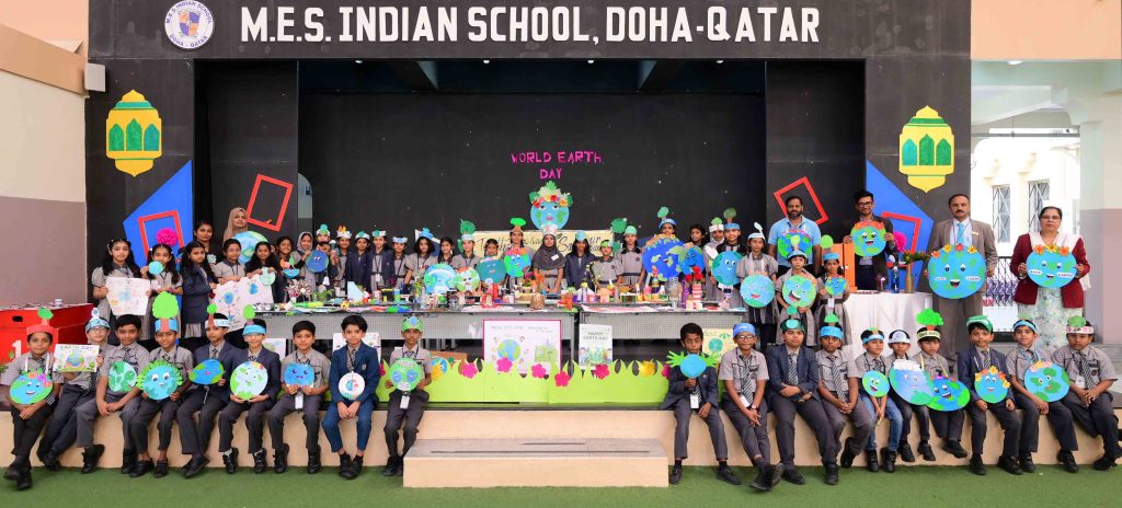 M.E.S. Indian School (Evening Shift) Celebrates World Earth Day 2026 with Green Initiatives and Student Engagement