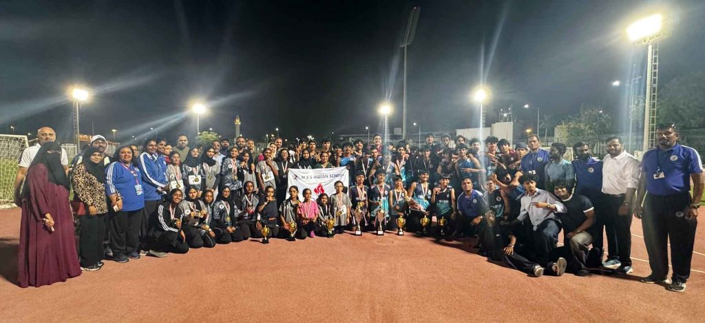 M.E.S EXCELS AT CBSE QATAR CLUSTER ATHLETICS MEET 2026 WITH STELLAR CHAMPIONSHIP VICTORY