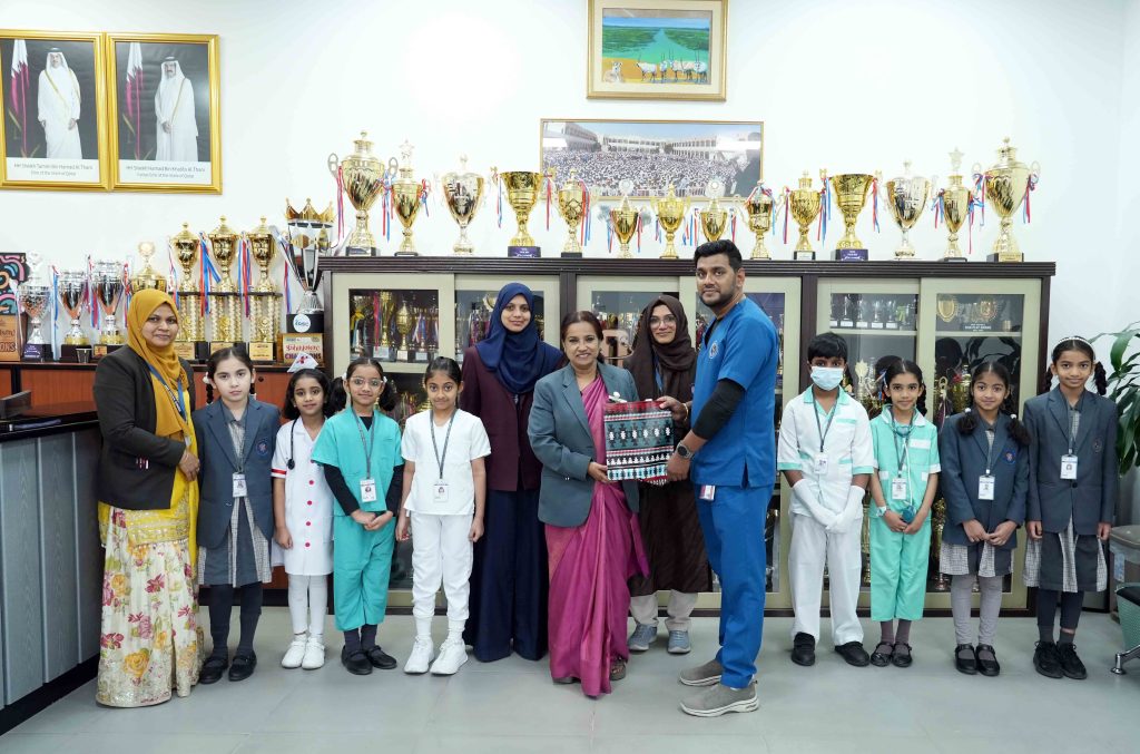 M.E.S. HONOURS SCHOOL NURSES ON INTERNATIONAL NURSES DAY
