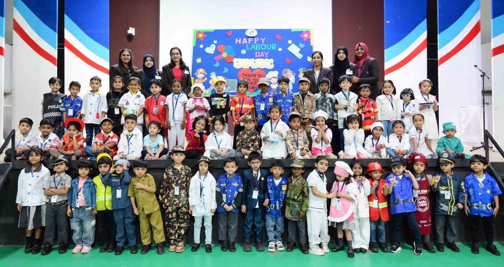 Honouring Every Hand: M.E.S. Indian School (Evening Shift) Celebrates International Labour Day