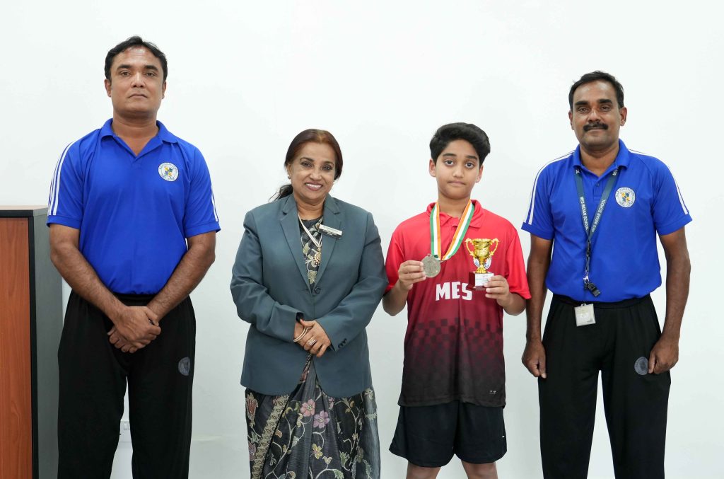 M.E.S EXCELS WITH MEDAL-WINNING PERFORMANCE AT CBSE QATAR TABLE TENNIS 2026