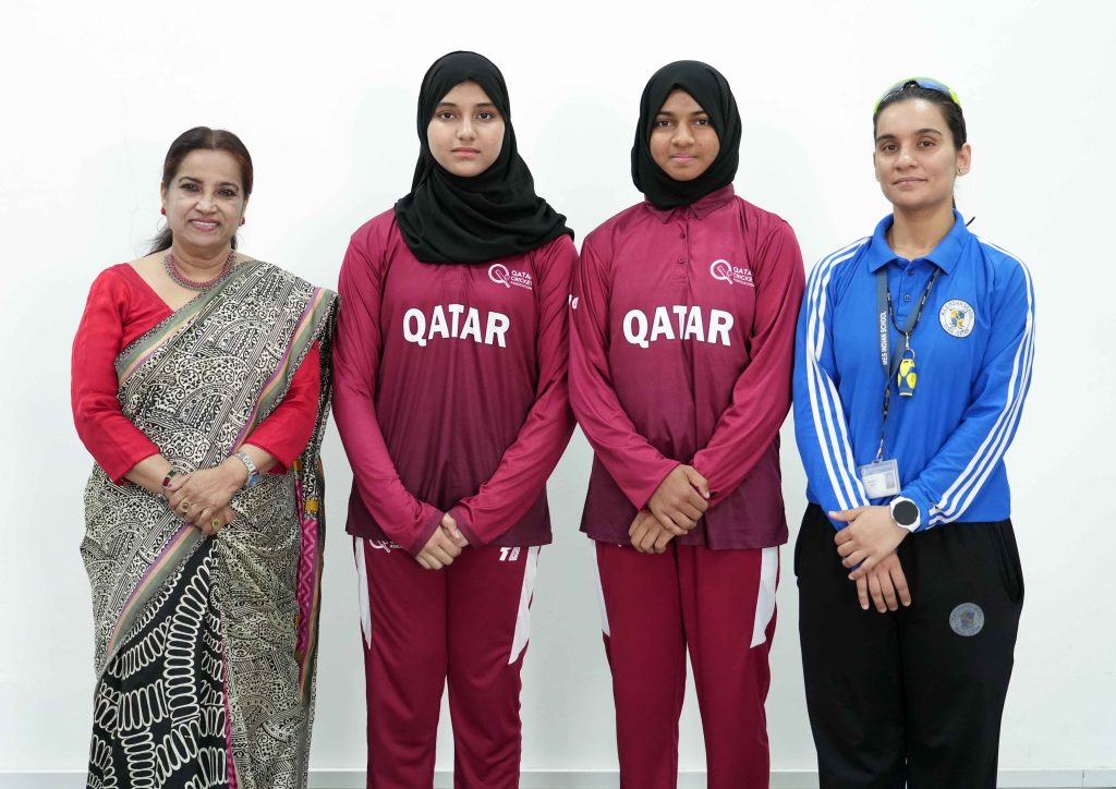 EMERGING TRAILBLAZERS OF M.E.S EARN PRESTIGIOUS SELECTION FOR QATAR’S INTERNATIONAL CRICKET CAMPAIGN