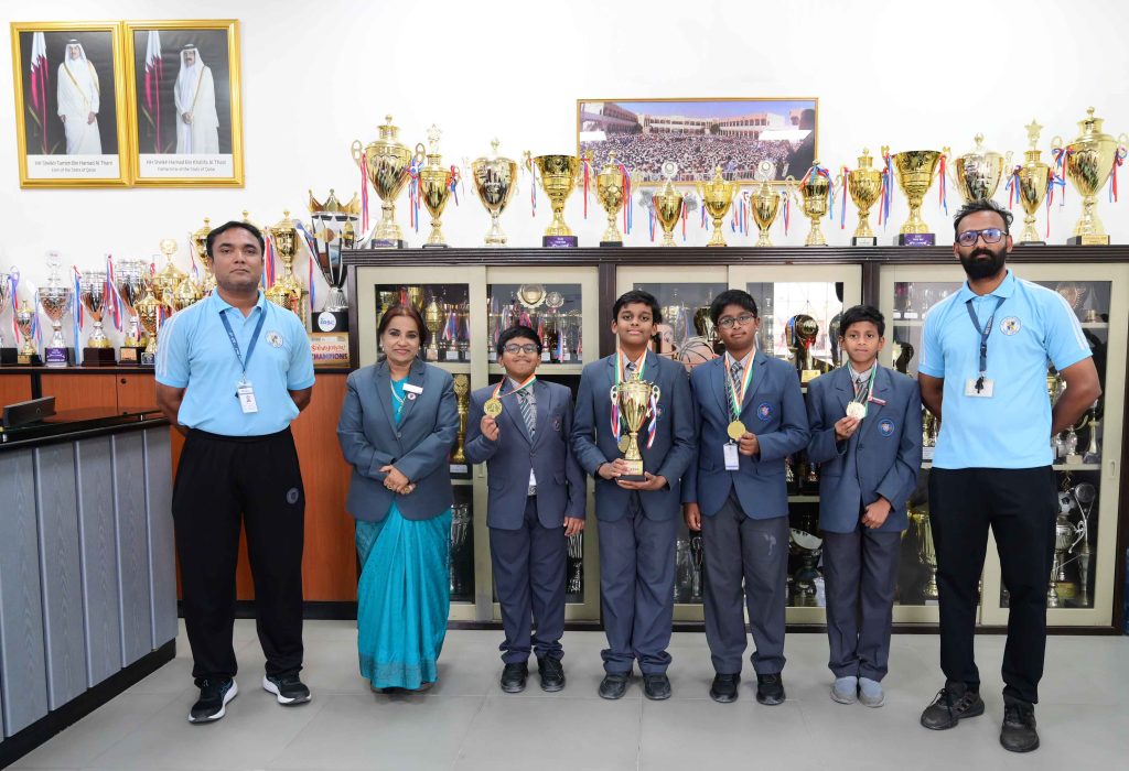 M.E.S CHESS CHAMPIONS REIGN SUPREME AND RETAIN GLORY AT CBSE CLUSTER MEET