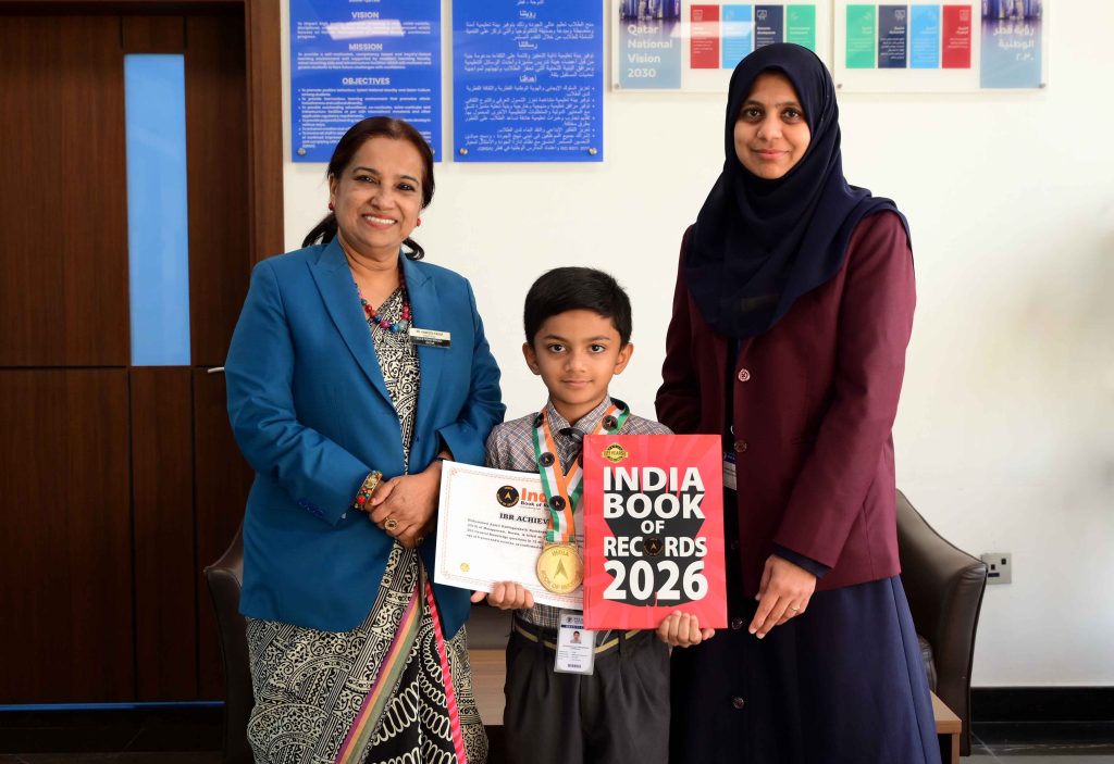 YOUNG GENIUS OF M.E.S MAKES HIS MARK IN INDIA BOOK OF RECORDS