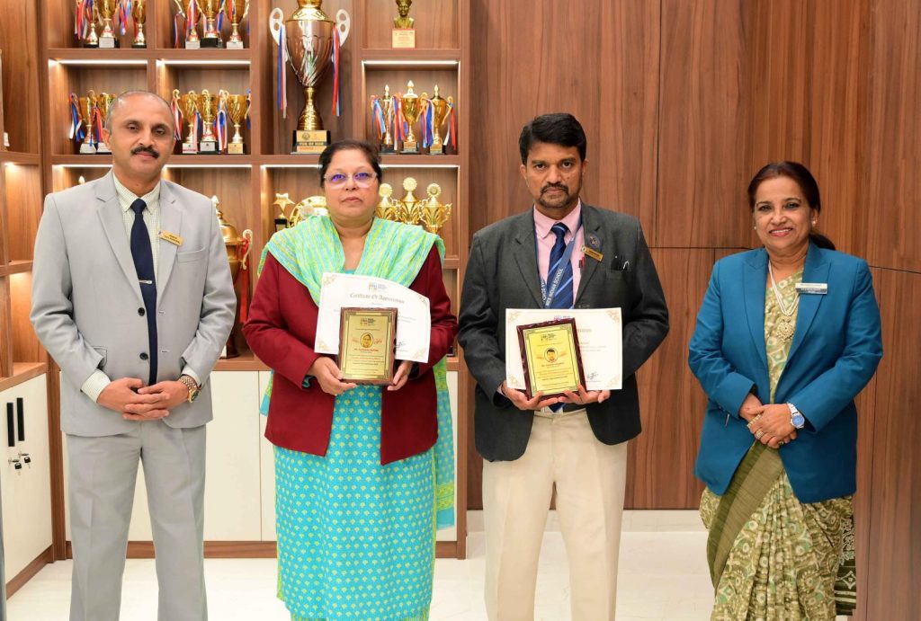 M.E.S. EDUCATORS HONOURED FOR EXEMPLARY SERVICE TO EDUCATION