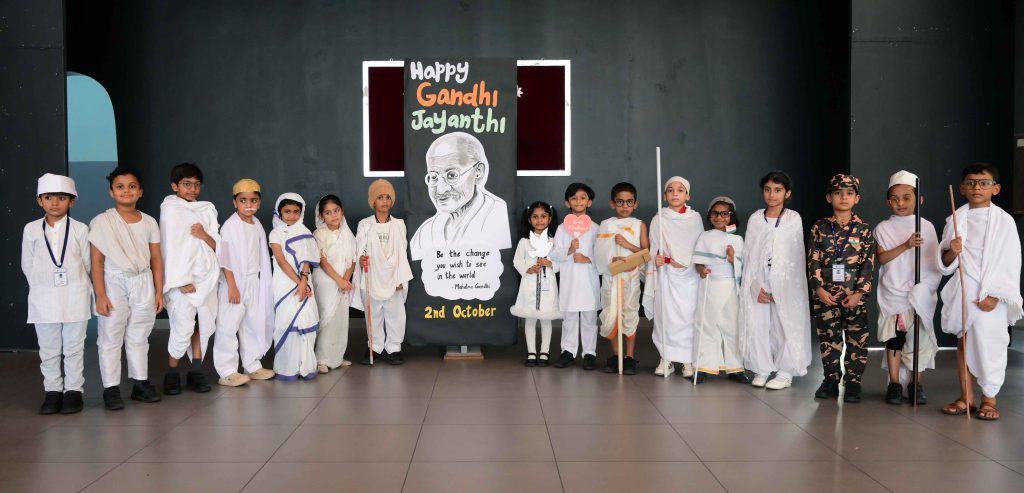Gandhi Jayanti Celebrated with Voices, Values and Creative Expressions