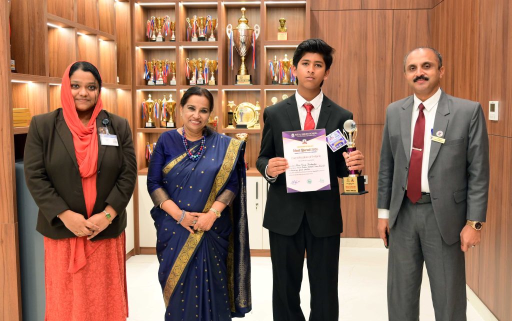 M.E.S SHOWCASES IMAGINATION, ELOQUENCE IN ART OF STORYTELLING WINNING DISTINCTION AT IDEAL LITERATI