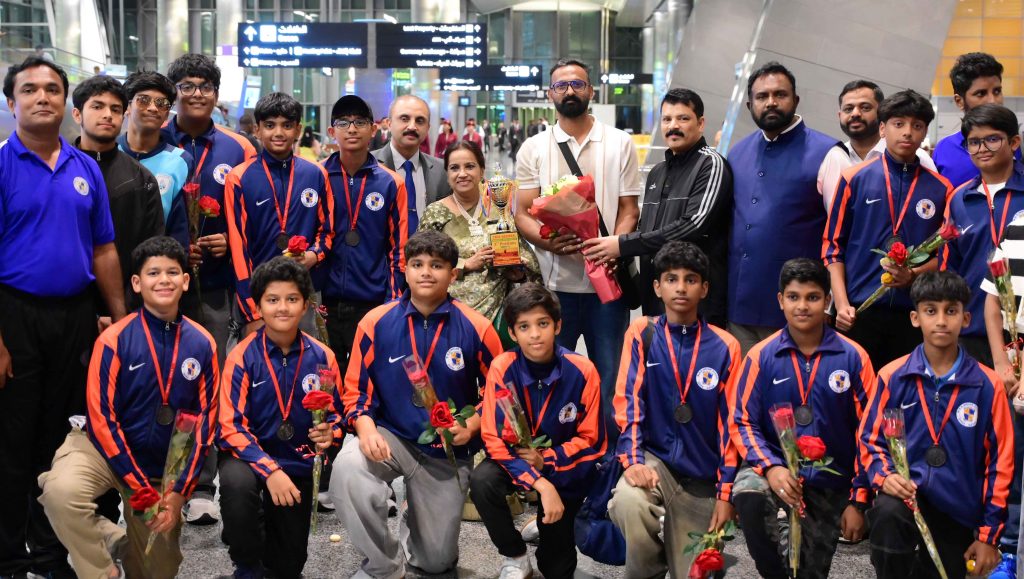 M.E.S. U-14 BOYS’ HANDBALL TEAM SECURES BRONZE TRIUMPH AT CBSE NATIONAL CHAMPIONSHIP 2026