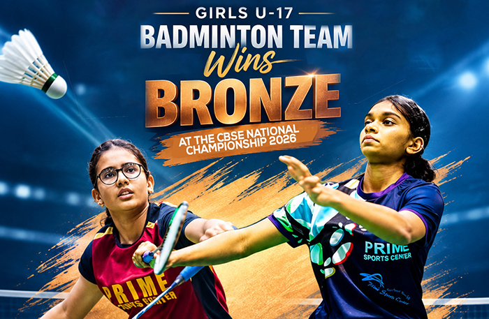 Badminton Team wins Bronze at the CBSE national championship 2026